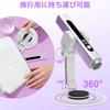 CGBE Gel Nail Light 3W Rechargeable Mini LED Nail Fast Curing Light for Compatible with All Home Use Stand Pen-Type Lamp, Handy, Drying, Resin,