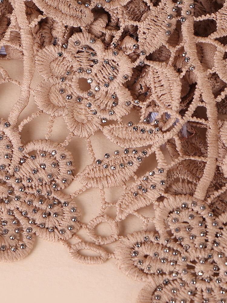 VigoAnne 2025 Doamna Orientul Mijlociu Casual Musulman Hijab Solid Dantelă Pălărie de Rugăciune Hijab Femei Hot Fix Respirabil Turban Islamic Bandă de Păr