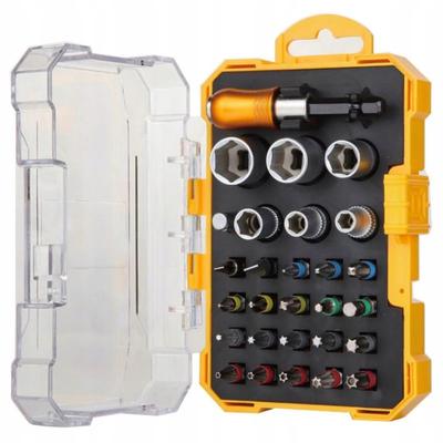 28-Piece Bit Socket Set with Carrying Case