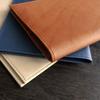 Handmade genuine leather book cover, A5 size (black), made in Japan by a bag maker