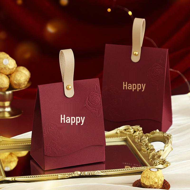 Elegant Wedding Candy Gift Box - New Style High-End Packaging 2026