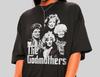Maglietta The Golden Girls Godmothers - T-shirt Show TV anni '80, Dorothy Zbornak, Rose Nylund, Blanche Devereaux