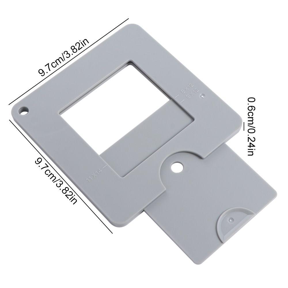 Atrapador de Vista Creativo Gadget de Dibujo en Vista Dividida Visor para Artistas Herramienta Portátil para Pintores Visor Fotográfico Herramientas de Composición