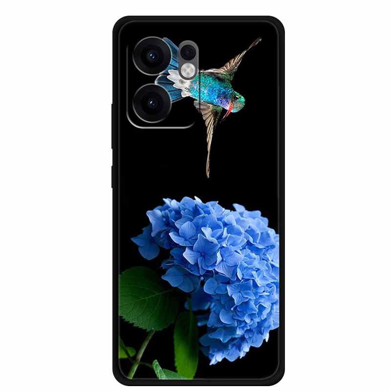 Phone Case For OPPO Reno 13F Case 13 F Coque Black Silicone Soft TPU Back Cover Bag For OPPO Reno13F A5x Case Protective Shell