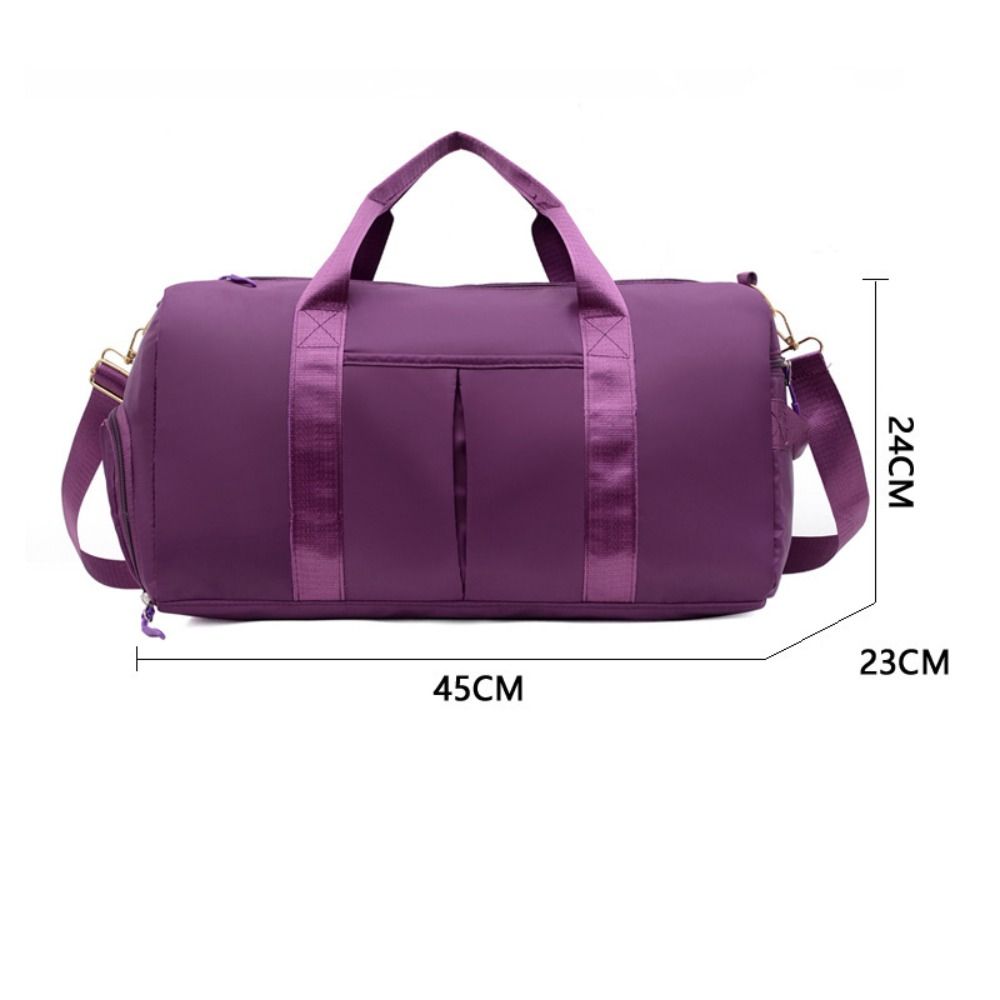 Large Capacity Duffle Travel Handbag Waterproof Dry Wet Separation Gym Sports Bag with Shoe Compartment Durable