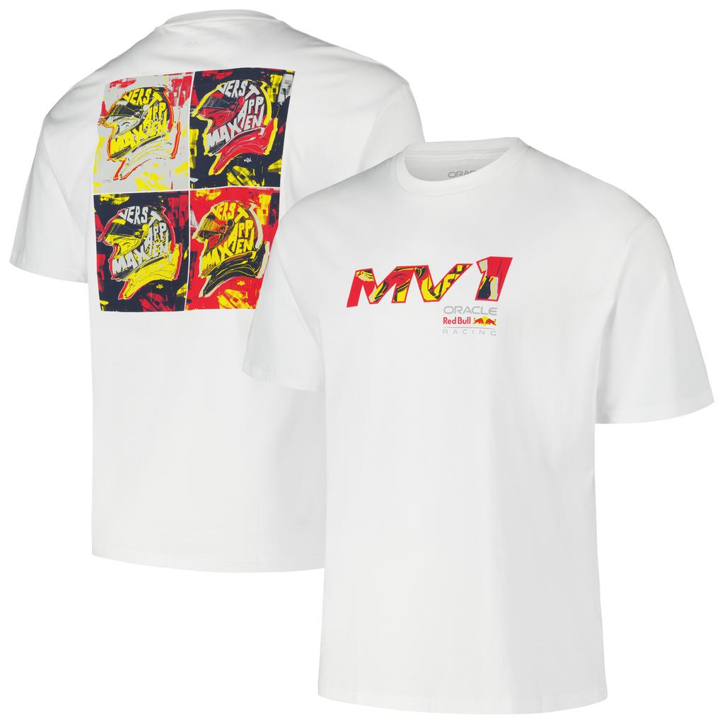 T-shirt con Logo Red Bull Racing Stampato Streetwear Uomo Donna Oversize Y2k Manica Corta Stampa Singolo Lato Alta Qualità Abbigliamento Femminile Maschile