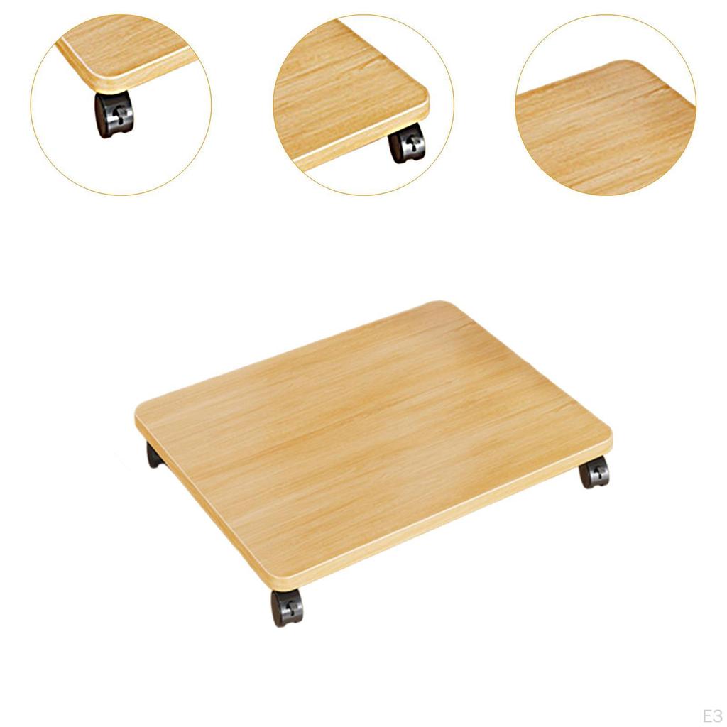 Rack de Áudio Móvel com Rodas para Organização Doméstica e de Escritório