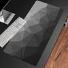 Schwarz-Weiß Gaming-Mauspad Gamer Speed Zubehör Tastaturunterlagen Verriegelungskante Computer-Mauspad Notizbuch Büro-Mausmatte