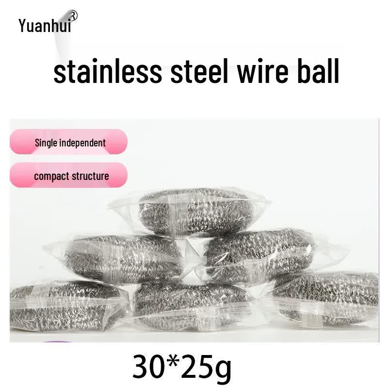 Yuanhui Individually Wrapped Stainless Steel Wool Scourers