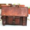 Vintage Men Original Durable Messenger Shoulder Laptop Bag Briefcase  Leather