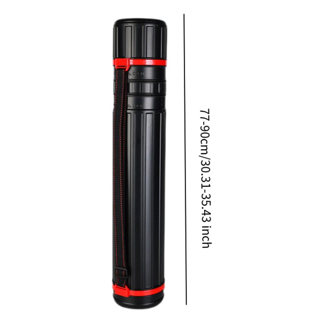 Telescoping Art Transport Tube Easy To Store Multipurpose Retractable Drawing Cylinder for Maps Canvas Traveling Designers