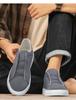 Nuove Scarpe in Tela Senza Lacci Taglie Forti: Sneakers Sportive Casual alla Moda in Stile Europeo per Uomo
