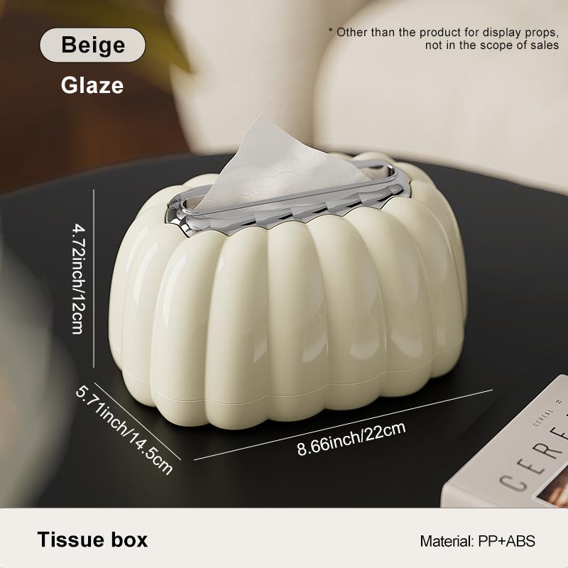 

UFORU Minimalist Solid Color Tissue Box Smooth Surface Easy Clean for Home Office Bathroom Living Room