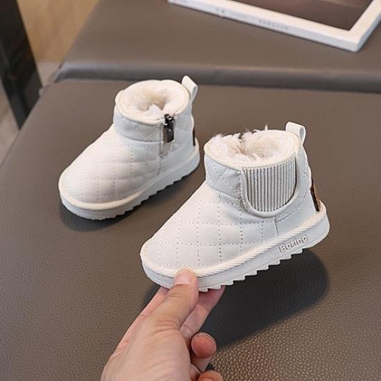 Children's Snow Boots, Girls' New Winter Cotton Shoes, Toddler Shoes, Plush Shoes, Toddler Boots, Boys' Winter Shoes