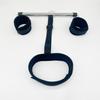 Adult  Sex Bar Spreader Neck Leash SM Slave Handcuffs Leg Cuffs Open Thigh Hand Restraint Sex Toy Kits Soft Cuff Metal Bars