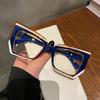 Computer Glasses Frame Women Men Anti Blue Light Polygon Special-Shaped Eyewear Blocking Glasses Optical Spectacle Eyeglass