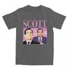 Vintage 90s Retro Style Michael T-Shirt Crew Neck Cotton T Shirt The Office Short Sleeve Tees Gift Idea Clothing