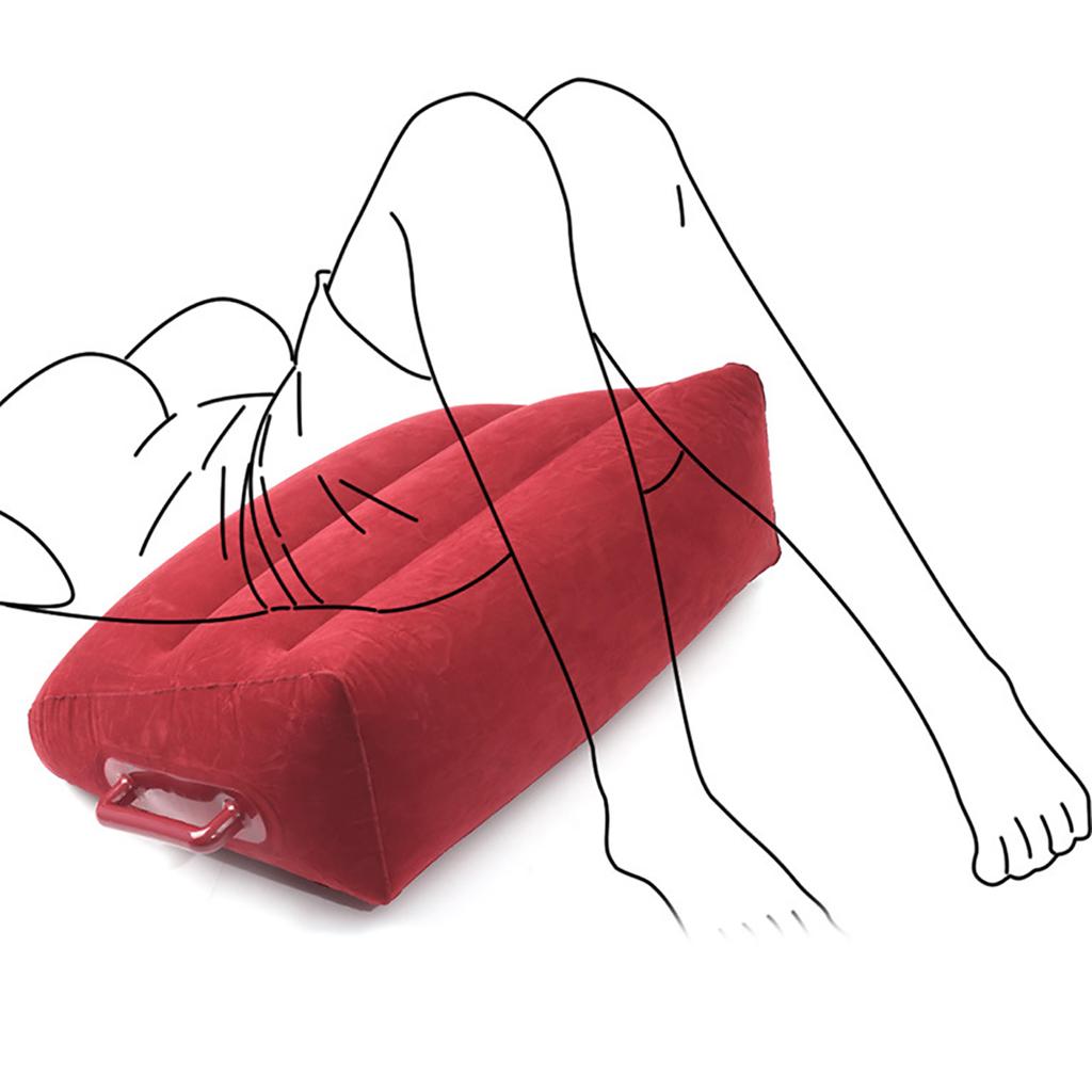 SM Sex Products Podłokietnik trójkątny Poduszka dla dorosłych Tylna podkładka wejściowa Pozycja seksualna Nadmuchiwana poduszka Zabawki erotyczne dla dorosłych