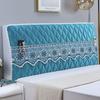 Four Season Universal Thickened Padded Headboard Cover Bedhead Fabric Full Protective Cover Solid Wood Soft Pack Bed Dust Cover