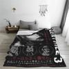 Heather Silent Hill 3 Merch Blanket Velvet Bedding Horror Game Throw Blankets Relax Super Soft for Office Rug Piece