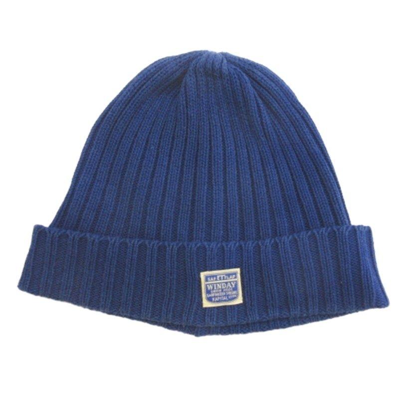 Used capital kapital knit cap knit cap hat blue