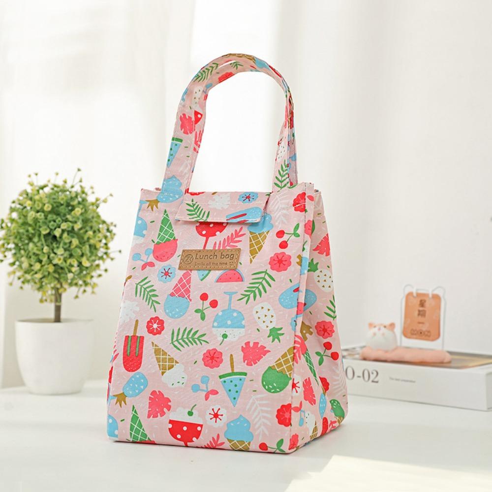 

Insulated Thermal Lunch Bag Foil Lining Handbag Tote Bag Picnic Bag Worker