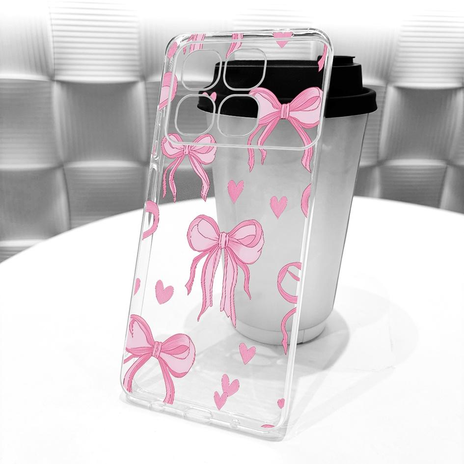 Case For Xiaomi Redmi K70 Pro Ultra Cover Popular Flower Soft Transparent Silicone Phone Shells For Xiaomi Redmi K70 K70e Fundas