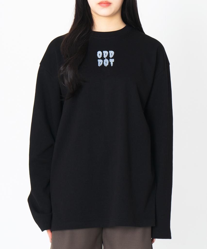 ODD DOT Big Logo Long Sleeve_Black