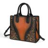 Johnature Genuine Leather Women's Handbag Retro Embossed Large Capacity Shoulder Crossbody Bags