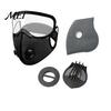 Safety Face Mask Cycling with Eye Shield, Breathing Valve, Lightweight Shield Protection Windproof Dust-proof Adjustable Goggle Protective All-weather