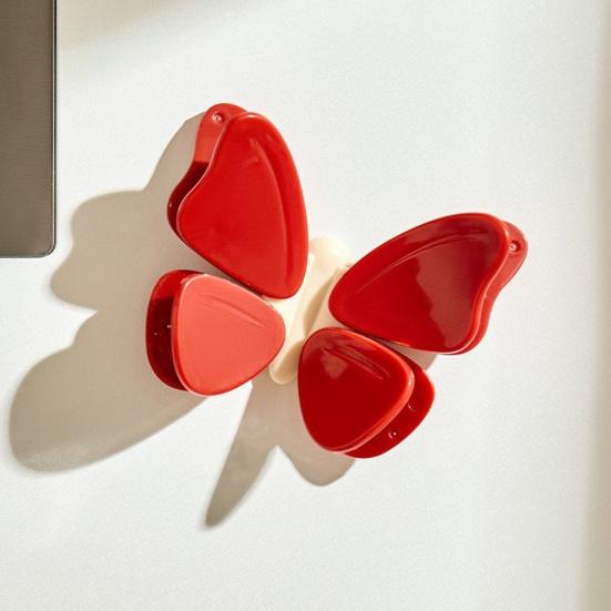 Magnetyczny Klips do Torebek do Przechowywania Żywności, Klips Uszczelniający do Torebek w Kształcie Kwiatka z Silnym Magnesem, Szczelny Klips do Chipsów na Przekąski i Kawę, Organizer do Lodówki
