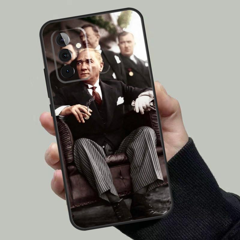 

Mustafa Kemal Ataturk Case For Samsung Galaxy A33 A53 A13 A23 A17 A06 A16 A56 A36 A54 A34 A14 A52 A32 A15 A35 A55 Samsung A52