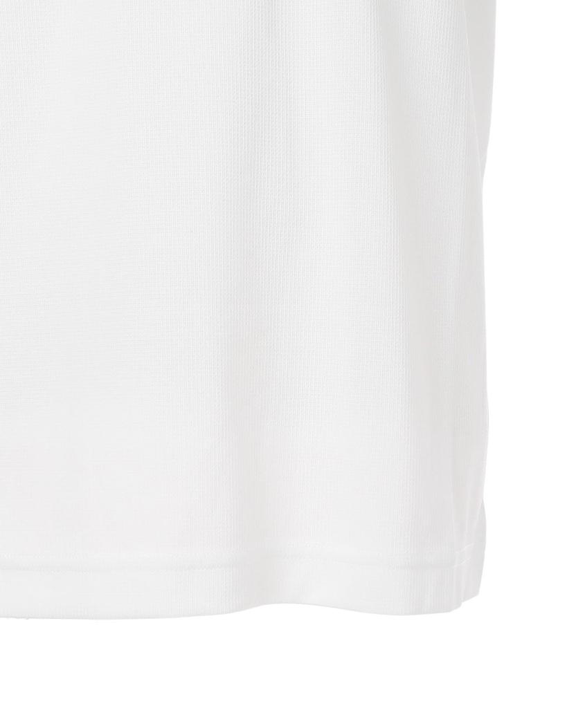 Golf Short Sleeve Mock Neck Shirt Quick 7 [New Balance] Men's (Moisture Wicking, Drying, Stretchable) / 012-5166012 030_White [3L]