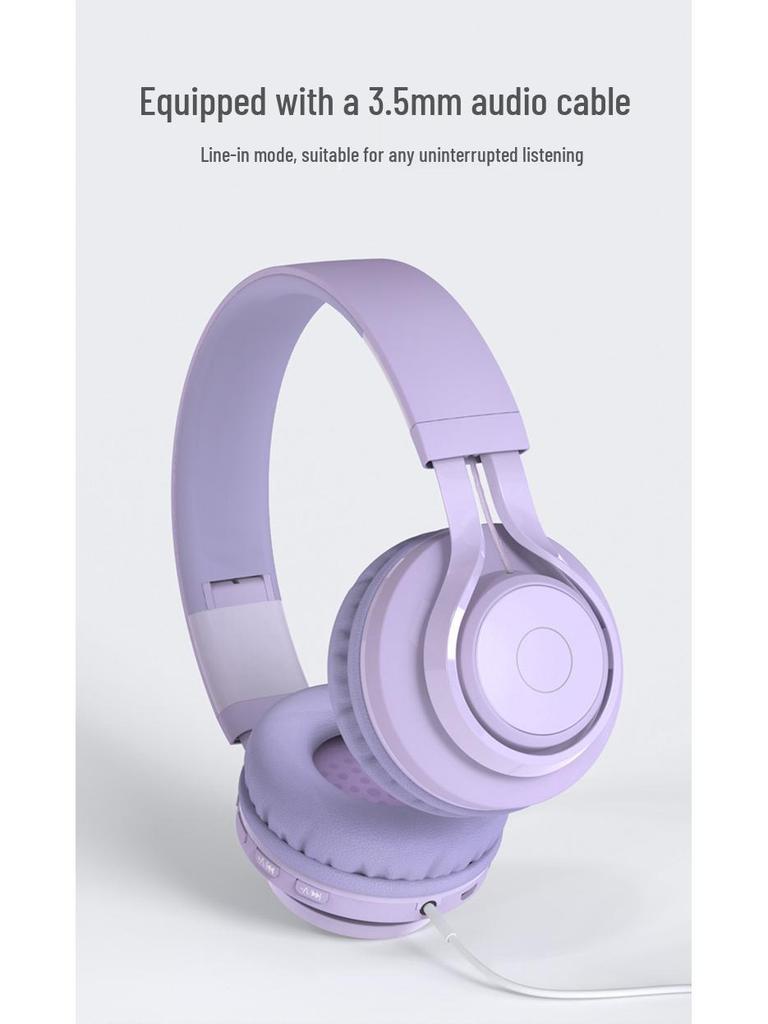 Huaqiangbei Wireless Over-Ear Bluetooth Headphones - High-Quality, Long Battery Life, Ideal for Sports and Gaming