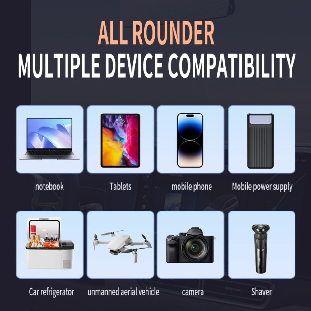 DC 12V/24V To 220V Car Inverter 200W High Power Automotive Charger Inverter Car Converter Socket