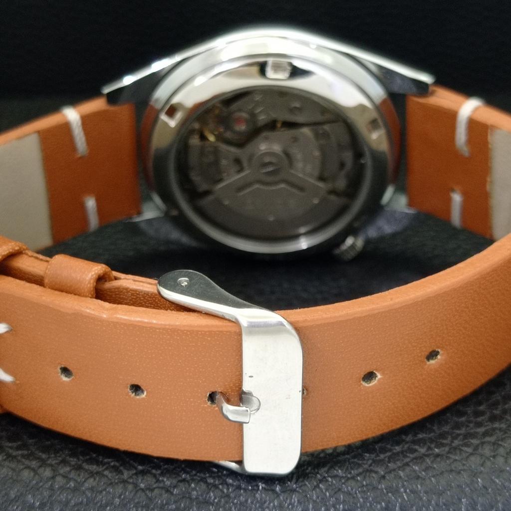 JAPAN VINTAGE REFURBISHED SEIKO 5 AUTOMATIC 6309A MENS YELLOW WATCH A441145-4 Sk-a441145