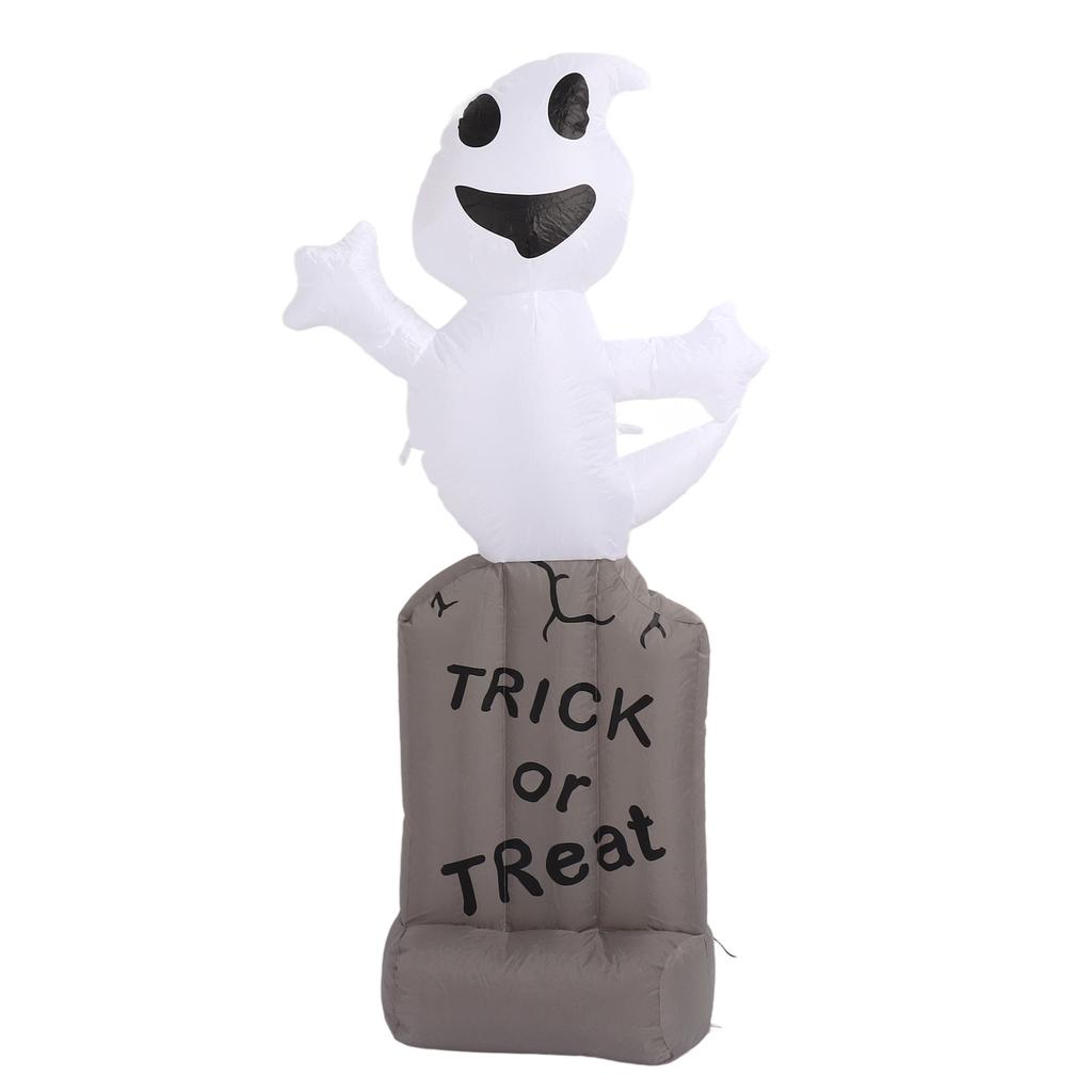 Inflatable Ghosts Tombstones Decoration 5Ft LED IP44 Waterproof With Blower Blow Up Ghosts