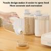 Food Grade Plastic Storage Container for Grains Pasta Sealed Kitchen Canister Beans Rice Organizer