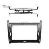 9 Inch Head Unit Panel Radio Dash Kit for Volkswagen 2014, Car Stereo Navigation Fascia Interior Upgrade with Mounting Brackets Screws, Center Console