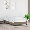 Vidaxl Rama Łóżka Bez Materaca Taupe 90X200 Cm Tkanina