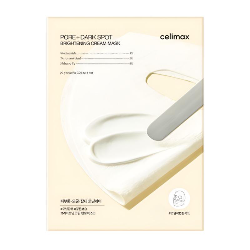 Pore & Spot Brightening Cream Wrapping Mask 4Sheets – Tone Care & Moisture Barrier