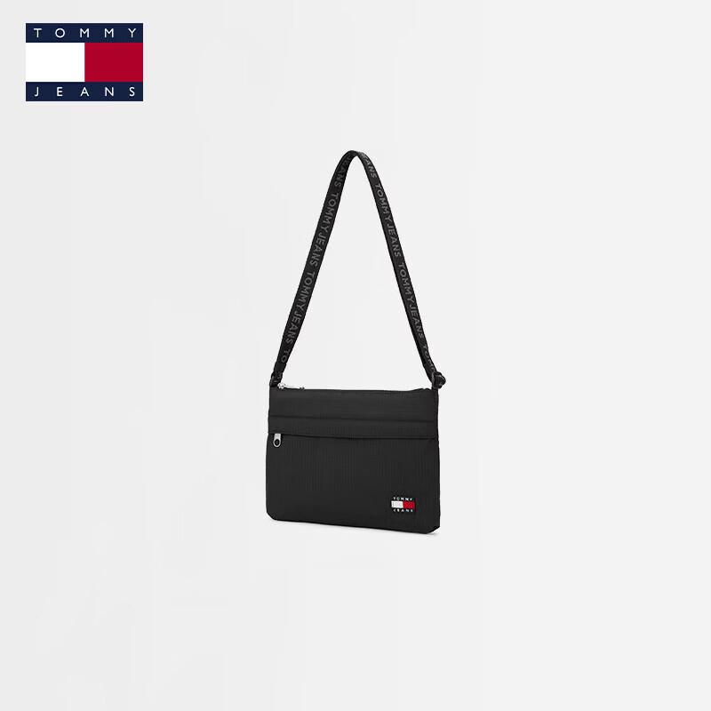 Мужская сумка-кроссбоди в клетку и жаккард TOMMY JEANS One Size
