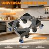 Universal Mobile Base for Washing Machine and Refrigerator with Adjustable Wheels and Anti-vibration Support