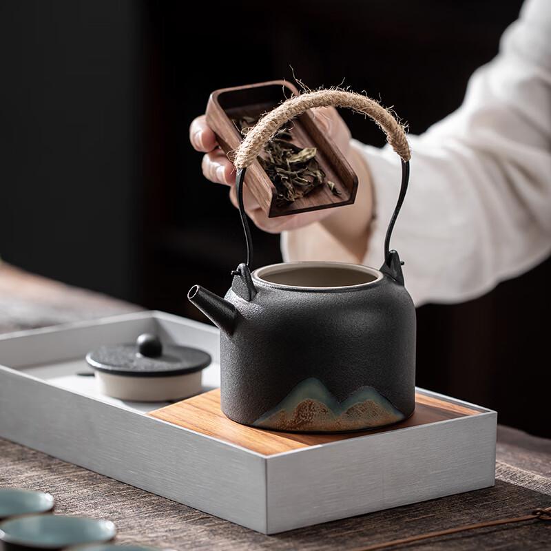 Sushis Retro Kung Fu Ceramic Teapot