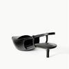 Fashion Sexy Black Pointed Toe Pumps Women Fashion Shallow Back Strap Thin Heel Dress Shoes Comfort Soft Leather Commuting Office Shoes