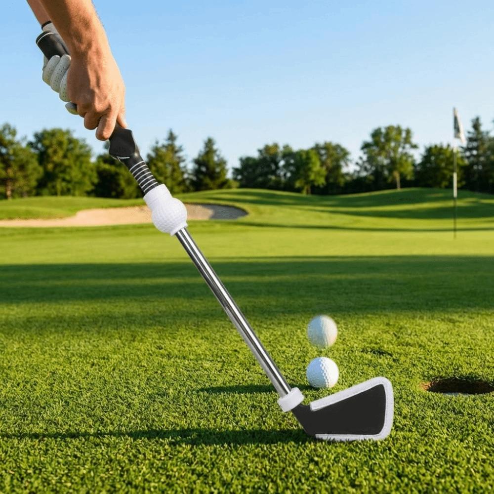Portable Golf Grip Trainer Practice Stick Swing Training Aid Golf club Driving Range