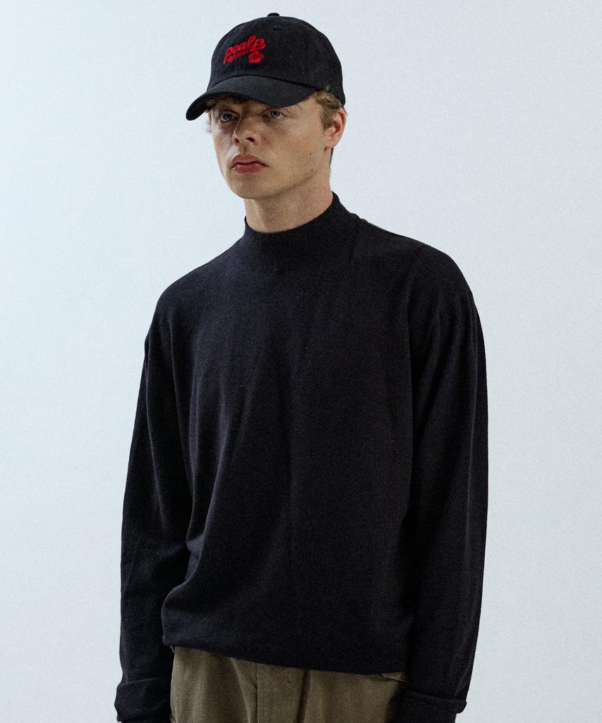 Pilpeu [3Pack]Basic Mock Neck Knit 19(3Color)