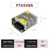 Constant Voltage LED Light Strip Power Supply Transformer 220V to 5V/12V
