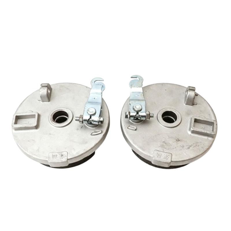 Round Front Brake Assembly Replacement Part for 110Cc Small Vehicle UTV Go-Kart Repair Use Front Brake Service