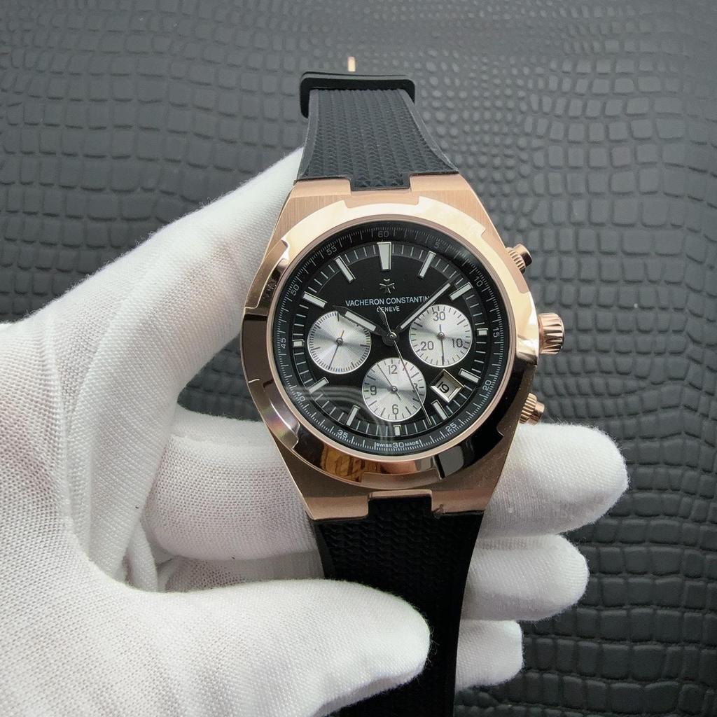 Jia Shi Jia 5500V Serie Automatische Leuchtende Herrenuhr mit Stahlarmband und Sechszeiger-Kalender